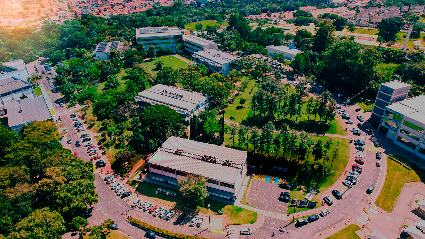 Imagem área Campus Centro Universitário FACENS